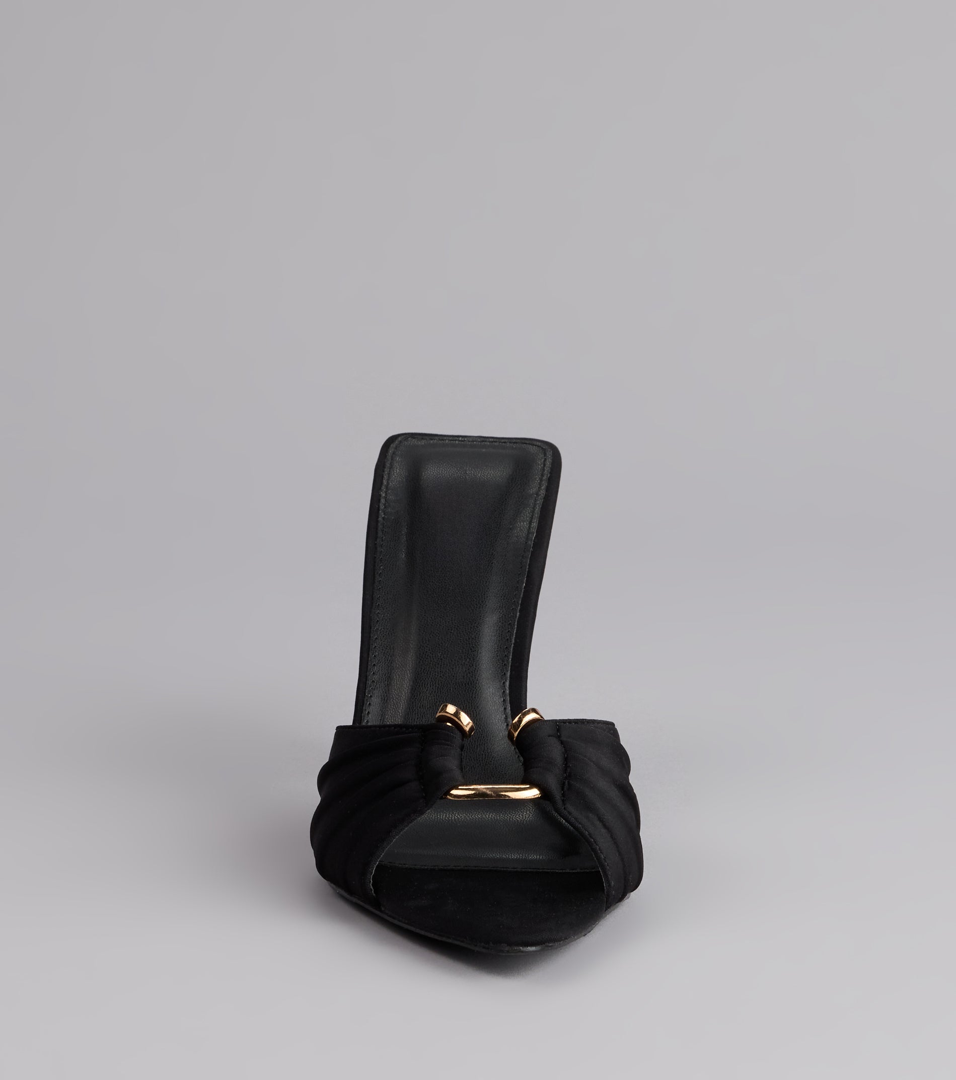 Style made simple with the Touch Of Drama Stiletto Mules, trendy women’s shoes that take your outfit from basic to bold in one step.