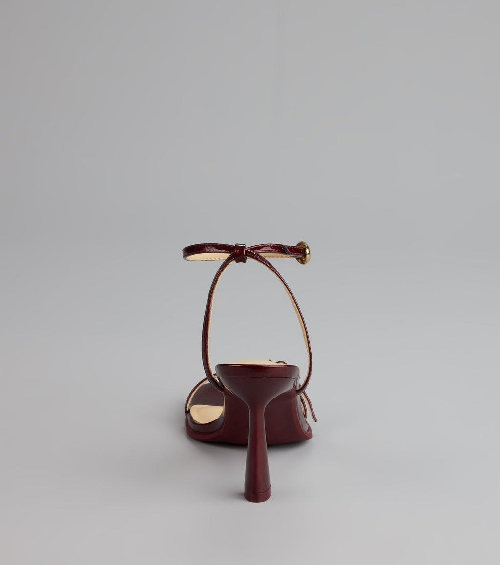 Style made simple with the Power Play Patent Stiletto Heels, trendy women’s shoes that take your outfit from basic to bold in one step.